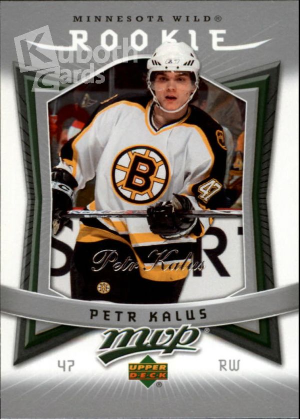 NHL 2007-08 Upper Deck MVP - No. 310 - Petr Kalus