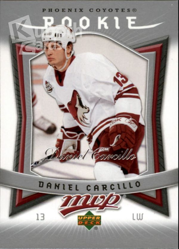 NHL 2007-08 Upper Deck MVP - No 316 - Daniel Carcillo