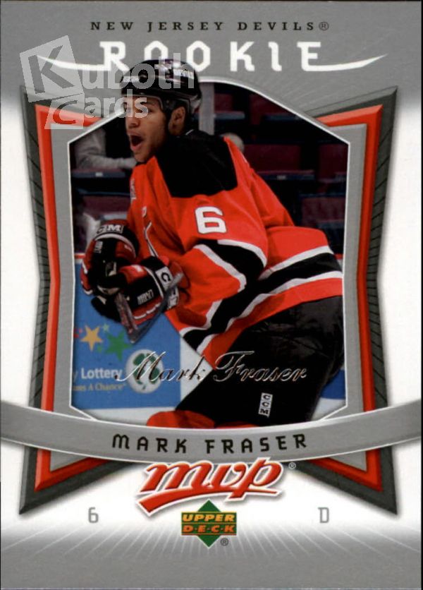 NHL 2007-08 Upper Deck MVP - No 318 - Mark Fraser