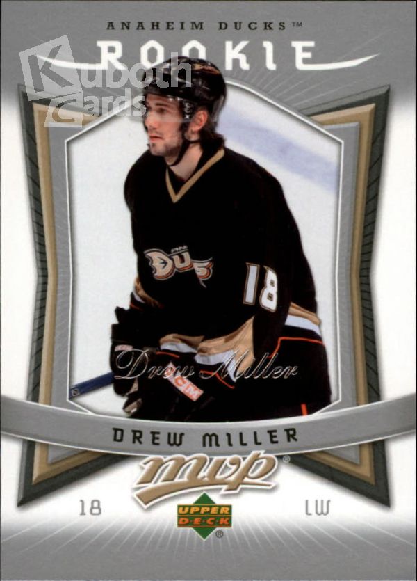 NHL 2007-08 Upper Deck MVP - No. 322 - Drew Miller