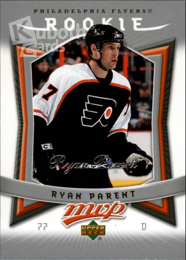 NHL 2007-08 Upper Deck MVP - No 326 - Ryan Parent