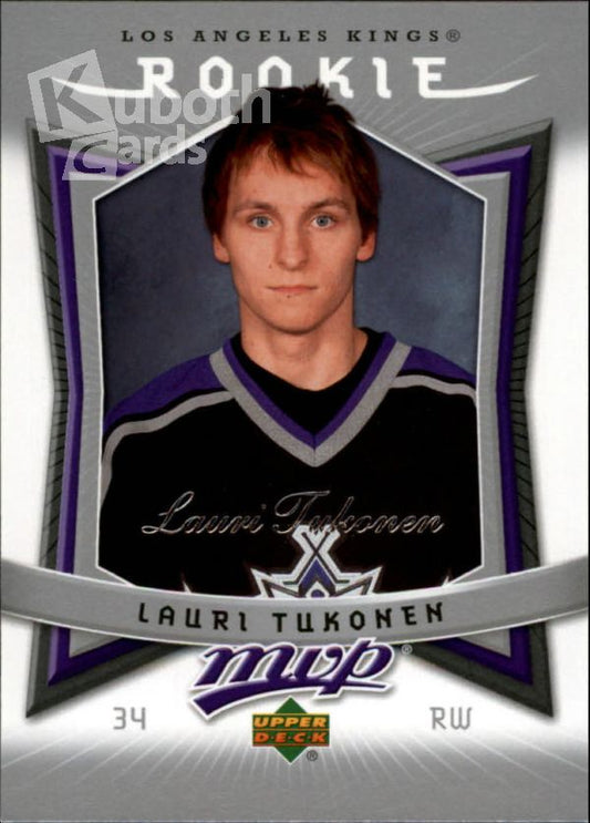 NHL 2007-08 Upper Deck MVP - No. 328 - Lauri Tukonen