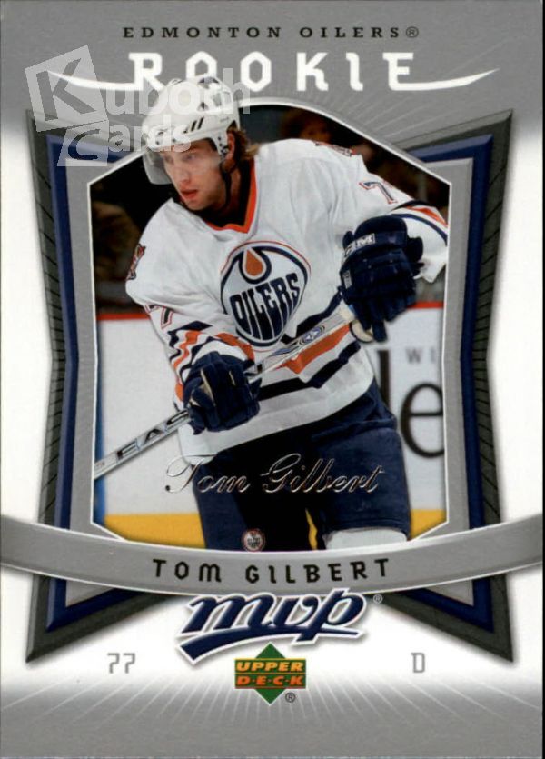 NHL 2007-08 Upper Deck MVP - No 333 - Tom Gilbert