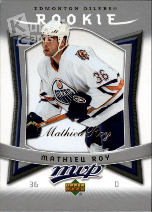 NHL 2007-08 Upper Deck MVP - No 334 - Mathieu Roy