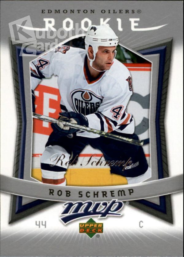 NHL 2007-08 Upper Deck MVP - No. 338 - Rob Schremp