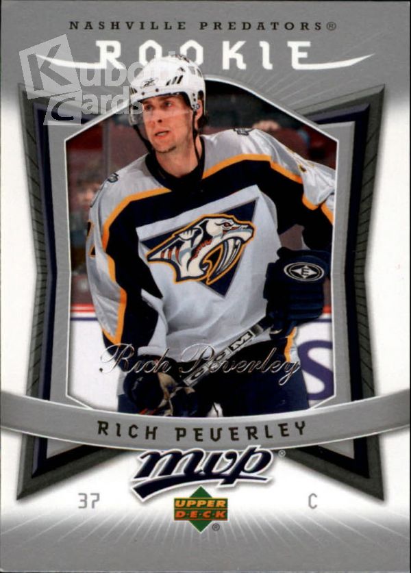 NHL 2007-08 Upper Deck MVP - No. 340 - Rich Peverley