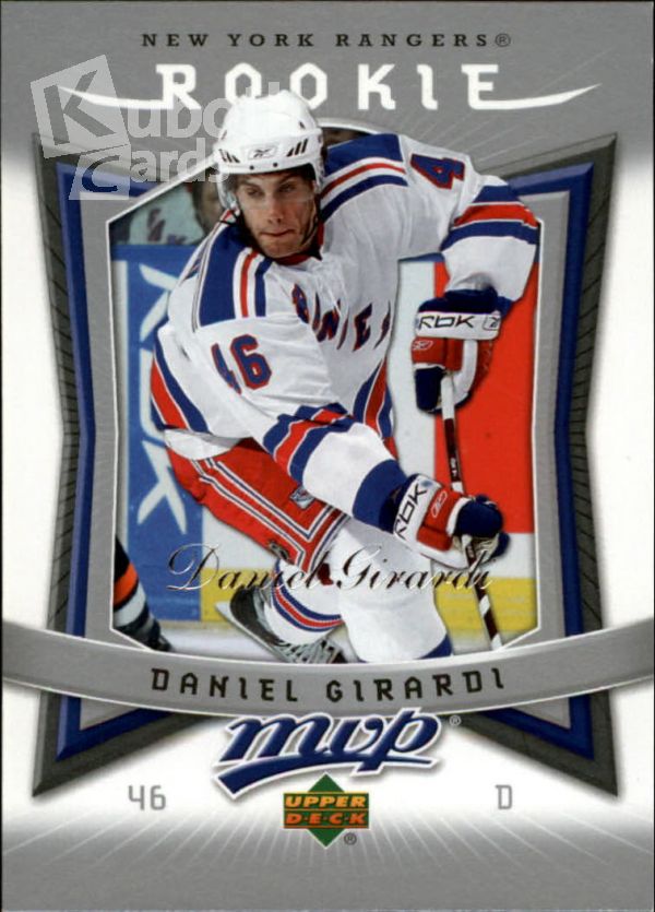 NHL 2007-08 Upper Deck MVP - No. 342 - Daniel Girardi