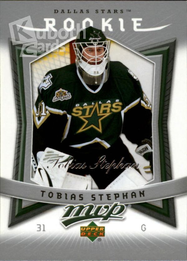 NHL 2007-08 Upper Deck MVP - No. 349 - Tobias Stephan