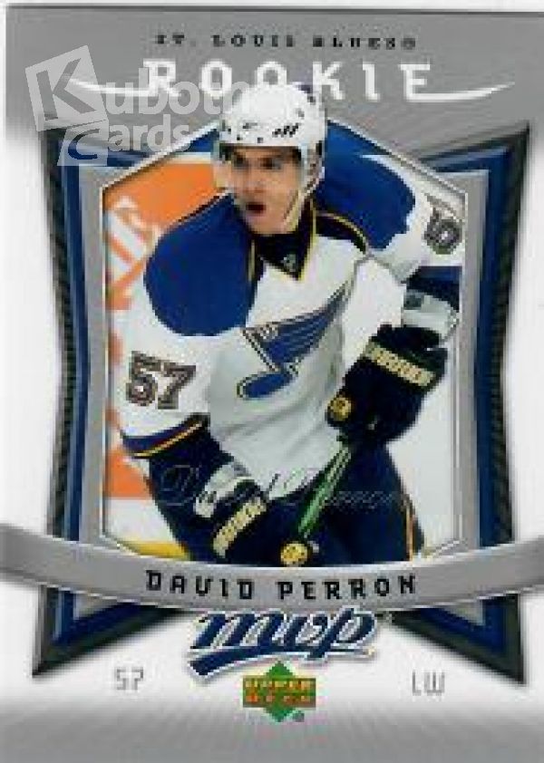 NHL 2007-08 Upper Deck MVP - No 379 - David Perron