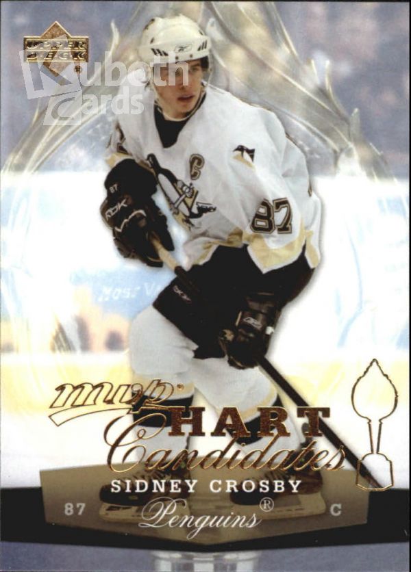 NHL 2007-08 Upper Deck MVP Hart Candidates - No HC2 - Sidney Crosby