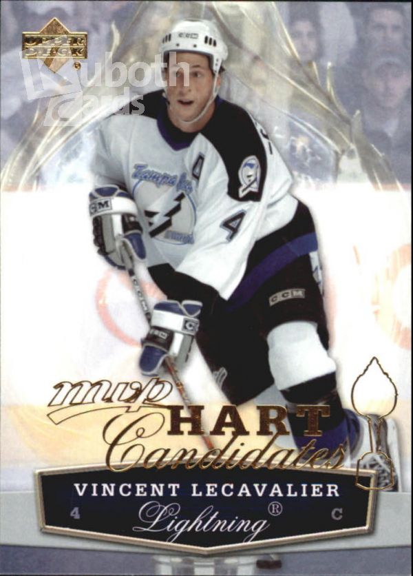 NHL 2007-08 Upper Deck MVP Hart Candidates - No HC5 - Vincent Lecavalier