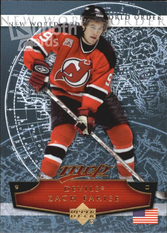 NHL 2007-08 Upper Deck MVP New World Order - No NW14 - Zach Parise