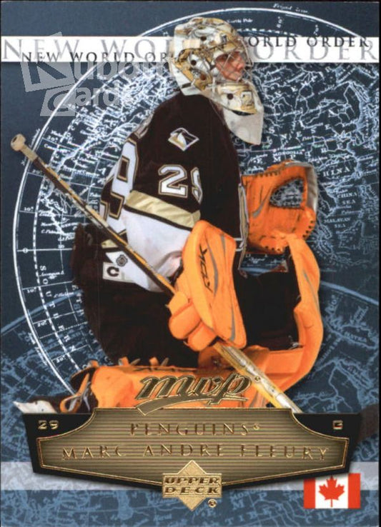 NHL 2007-08 Upper Deck MVP New World Order - No NW11 - Marc-Andre Fleury