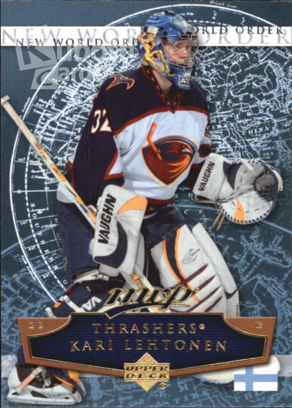 NHL 2007-08 Upper Deck MVP New World Order - No NW13 - Kari Lehtonen