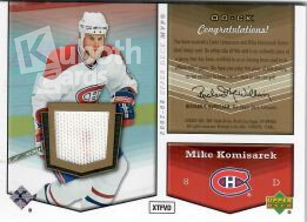 NHL 2007-08 Upper Deck MVP One on One - No OO-CK - Carlo Colaiacovo / Mike Komisarek