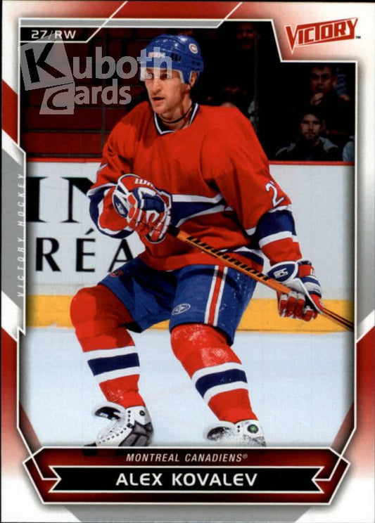 NHL 2007-08 Upper Deck Victory - No. 48 - Alex Kovalev