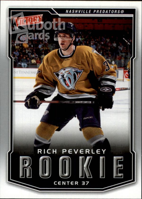 NHL 2007-08 Upper Deck Victory - No 204 - Rich Peverley