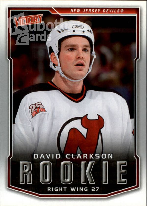 NHL 2007-08 Upper Deck Victory - No 205 - David Clarkson