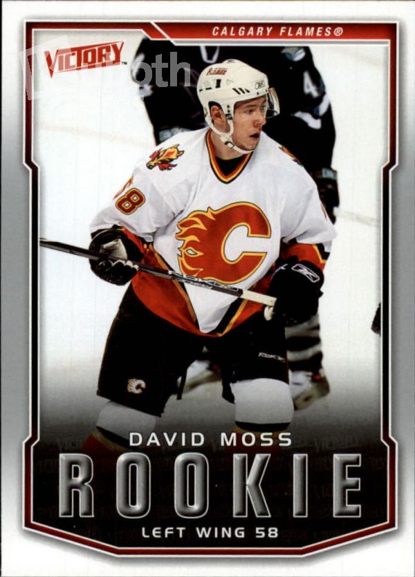 NHL 2007-08 Upper Deck Victory - No 217 - David Moss