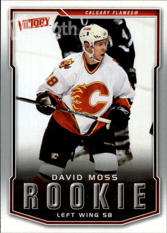 NHL 2007-08 Upper Deck Victory - No. 217 - David Moss