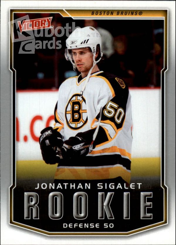 NHL 2007-08 Upper Deck Victory - No 225 - Jonathan Sigalet