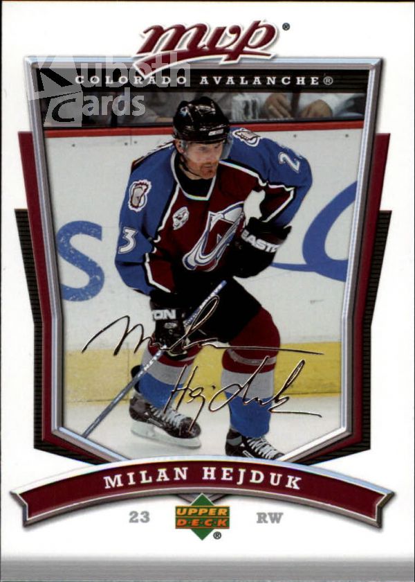 NHL 2007-08 Upper Deck MVP - No 7 - Milan Hejduk