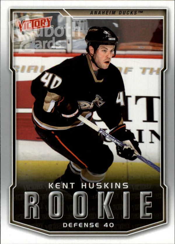 NHL 2007-08 Upper Deck Victory - No. 233 - Kent Huskins