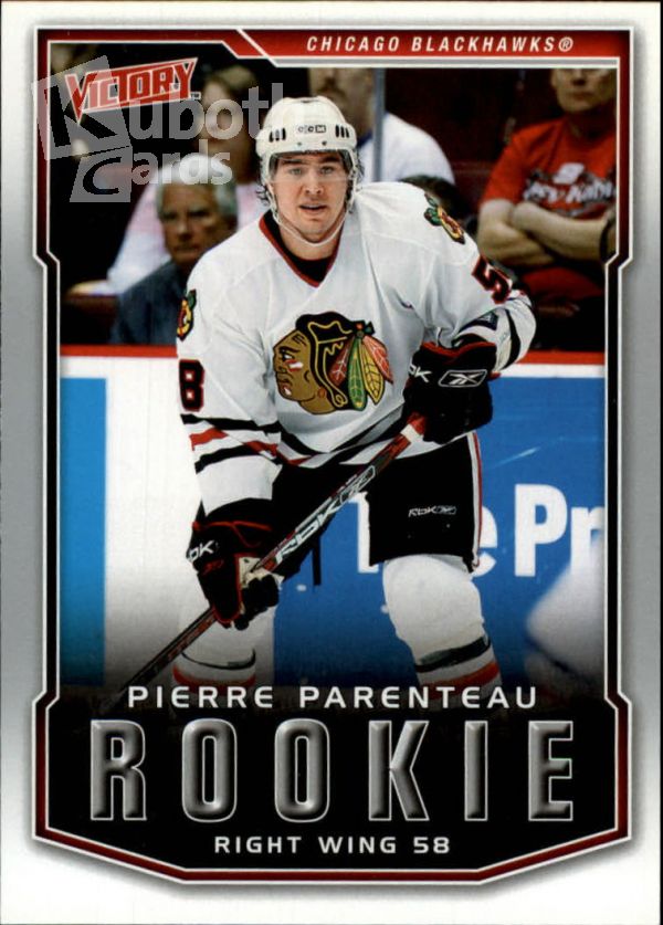 NHL 2007-08 Upper Deck Victory - No 243 - Pierre Parenteau