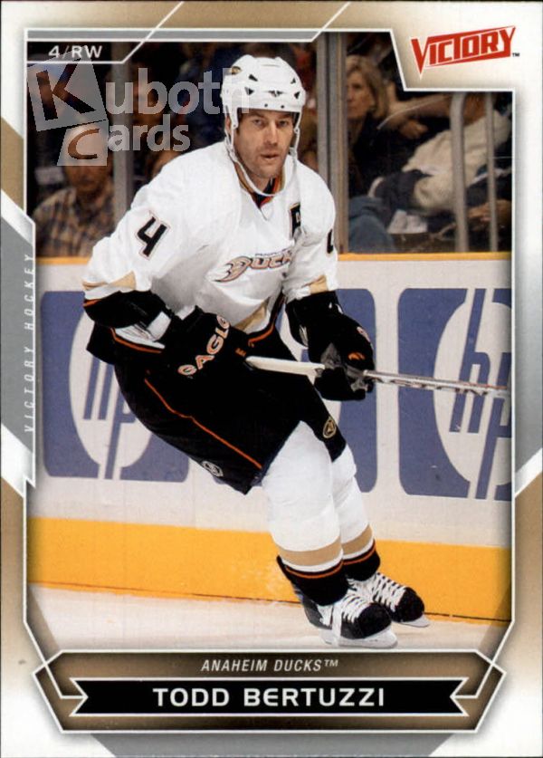 NHL 2007-08 Upper Deck Victory - No. 287 - Todd Bertuzzi