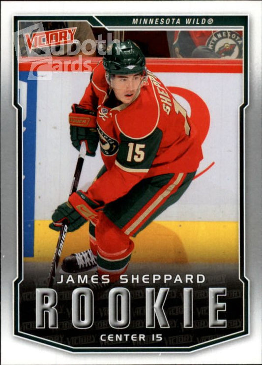 NHL 2007-08 Upper Deck Victory - No. 311 - James Sheppard