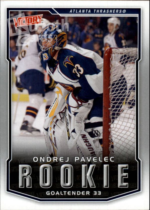 NHL 2007-08 Upper Deck Victory - No 334 - Ondrej Pavelec