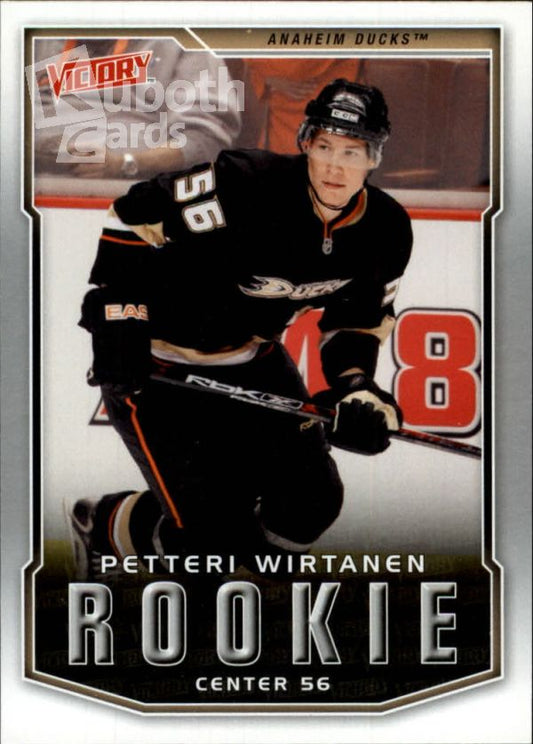 NHL 2007-08 Upper Deck Victory - No. 337 - Petteri Wirtanen