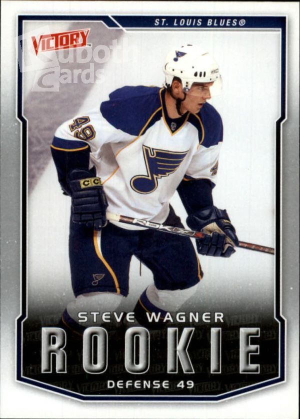 NHL 2007-08 Upper Deck Victory - No 340 - Steve Wagner