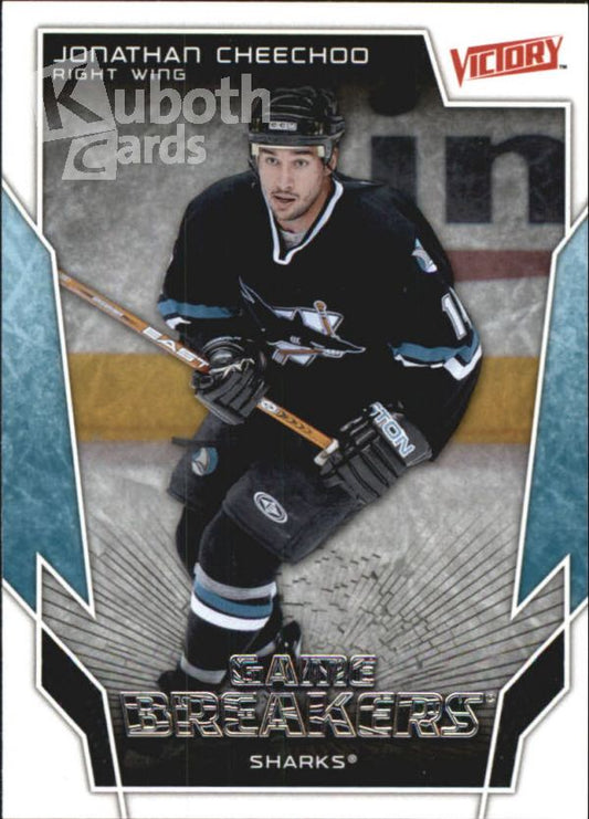 NHL 2007-08 Upper Deck Victory Game Breakers - No GB18 - Jonathan Cheechoo