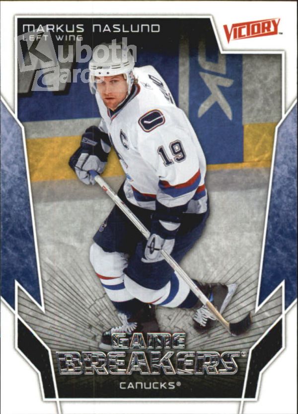 NHL 2007-08 Upper Deck Victory Game Breakers - No GB45 - Markus Naslund