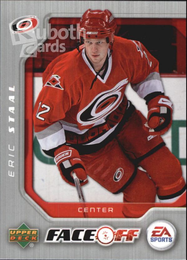 NHL 2007-08 Upper Deck Victory EA Sports Face-Off - No FO3 - Eric Staal