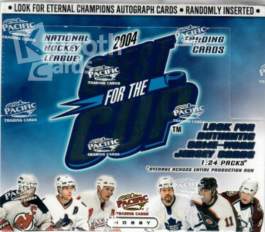 NHL 2003-04 Pacific Quest for the Cup Hobby - Box