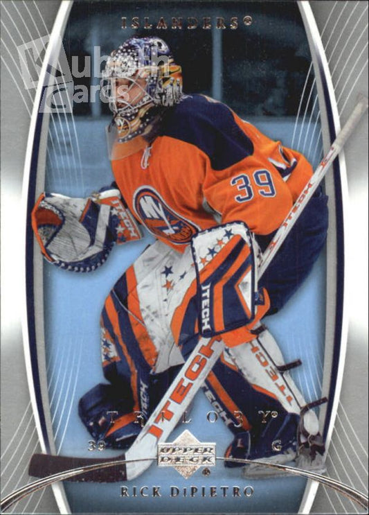 NHL 2007-08 Upper Deck Trilogy - No 62 - Rick DiPietro