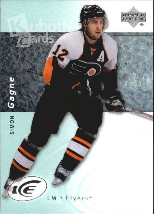 NHL 2007-08 Upper Deck Ice - No 11 - Simon Gagne