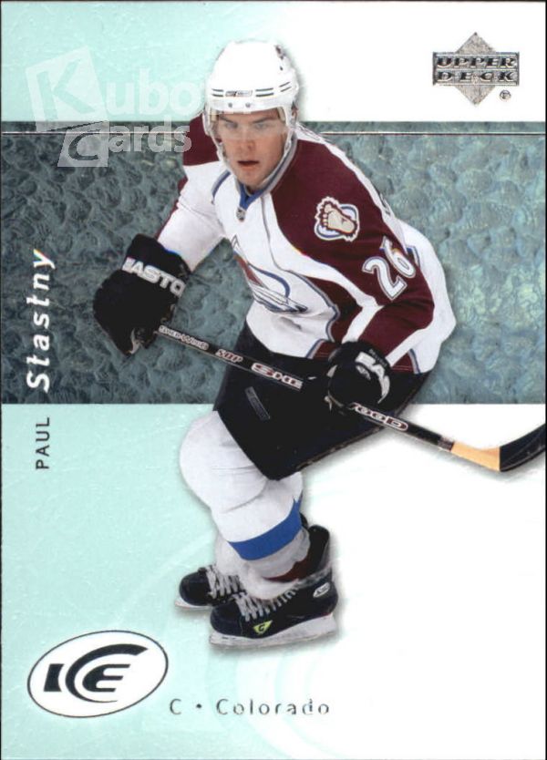 NHL 2007-08 Upper Deck Ice - No 74 - Paul Stastny