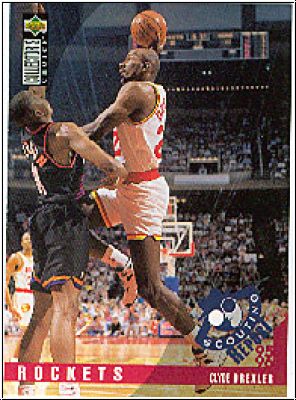 NBA 1995-96 Collector's Choice - No 330 - Clyde Drexler