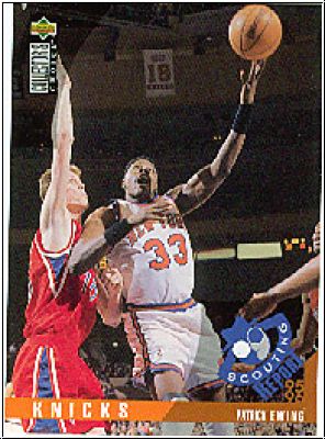 NBA 1995-96 Collector's Choice - No 338 - Patrick Ewing