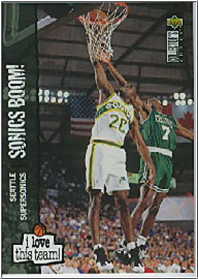 NBA 1995-96 Collector's Choice - No 390 - Gary Payton