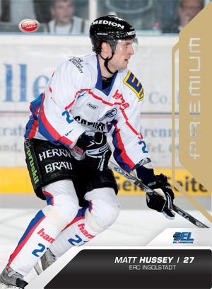 DEL 2009 / 10 CityPress Premium Bronze - No 236 - Matt Hussey