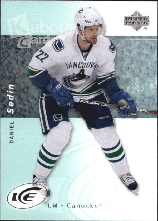 NHL 2007-08 Upper Deck Ice - No 85 - Daniel Sedin