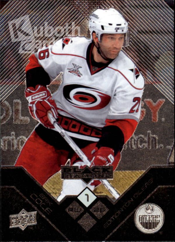 NHL 2008-09 Black Diamond - No. 30 - Erik Cole