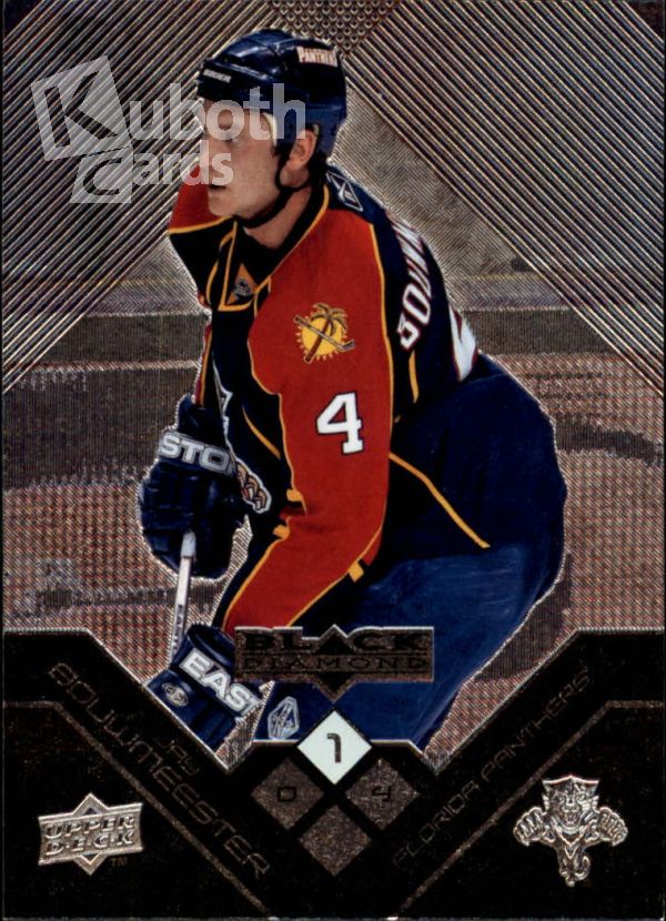 NHL 2008-09 Black Diamond - No. 34 - Jay Bouwmeester