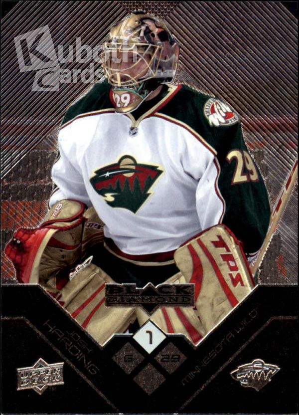 NHL 2008-09 Black Diamond - No 37 - Josh Harding