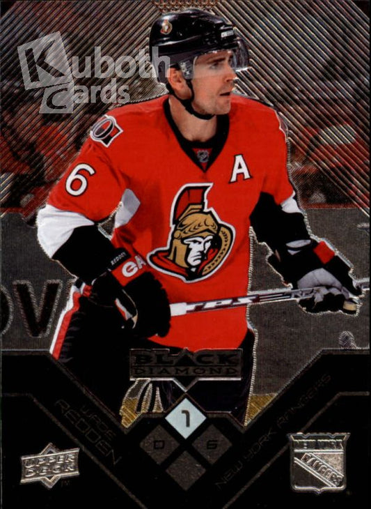 NHL 2008-09 Black Diamond - No 57 - Wade Redden