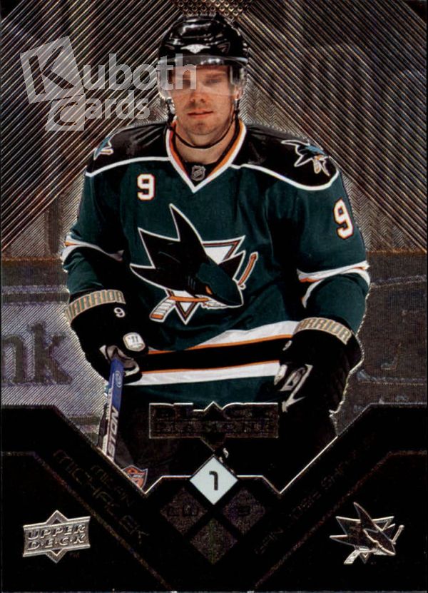 NHL 2008-09 Black Diamond - No 67 - Milan Michalek